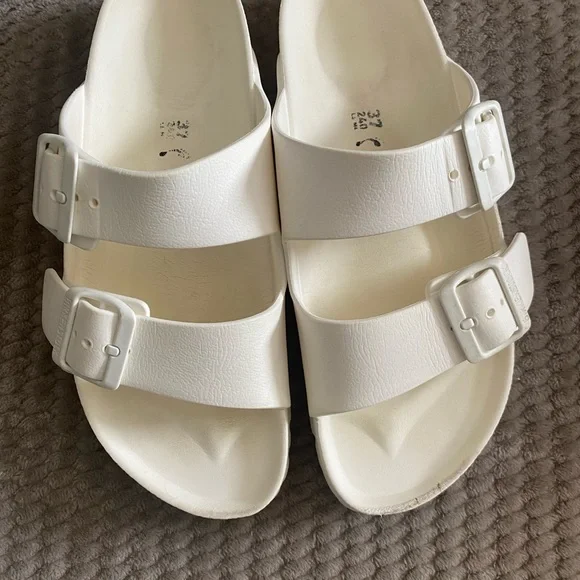Birkenstock Arizona Eva White Sandals Size 37 - Picture 4 of 4